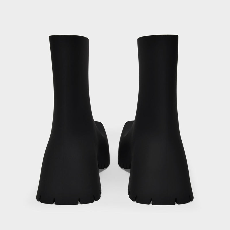 Trooper Rubb Ankle Boots - Balenciaga -  Black