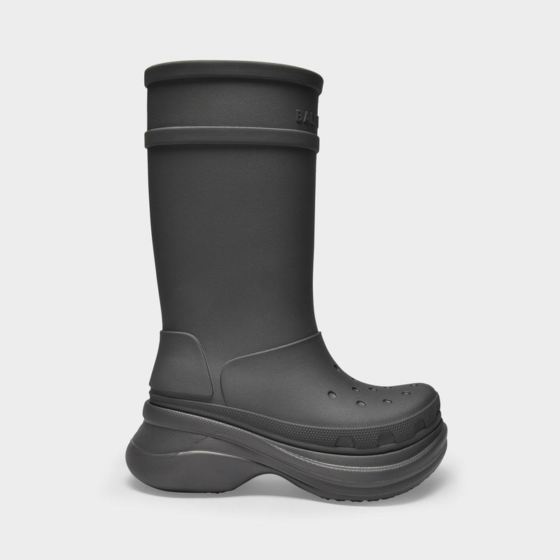 Crocs Boots in Grey Rubber