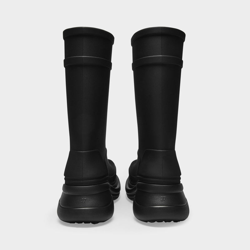 Crocs Boots in Black Rubber