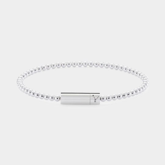 11G Pearl Bracelet - Le Gramme - Silver