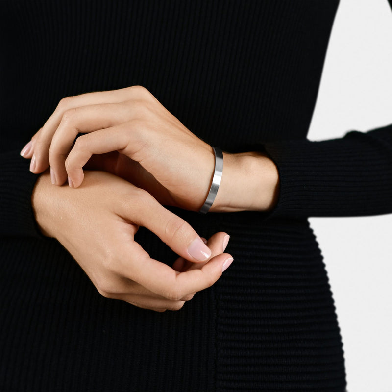 Le Gramme Silver 'La 7g' Ribbon Ring