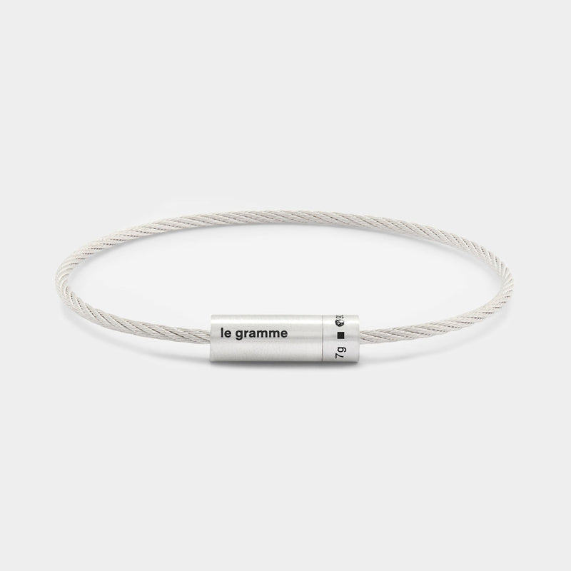 7G Bracelet - Le Gramme - Silver