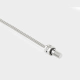 7G Octogon Cable Bracelet - Le Gramme - Silver - Silver/Diamond