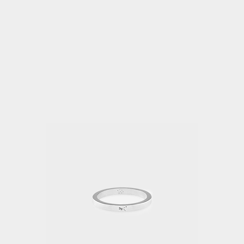 3G Ribbon Ring - Le Gramme - Silver