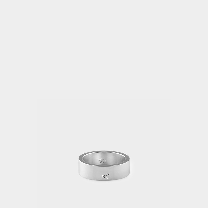 9G Ribbon Ring - Le Gramme - Silver