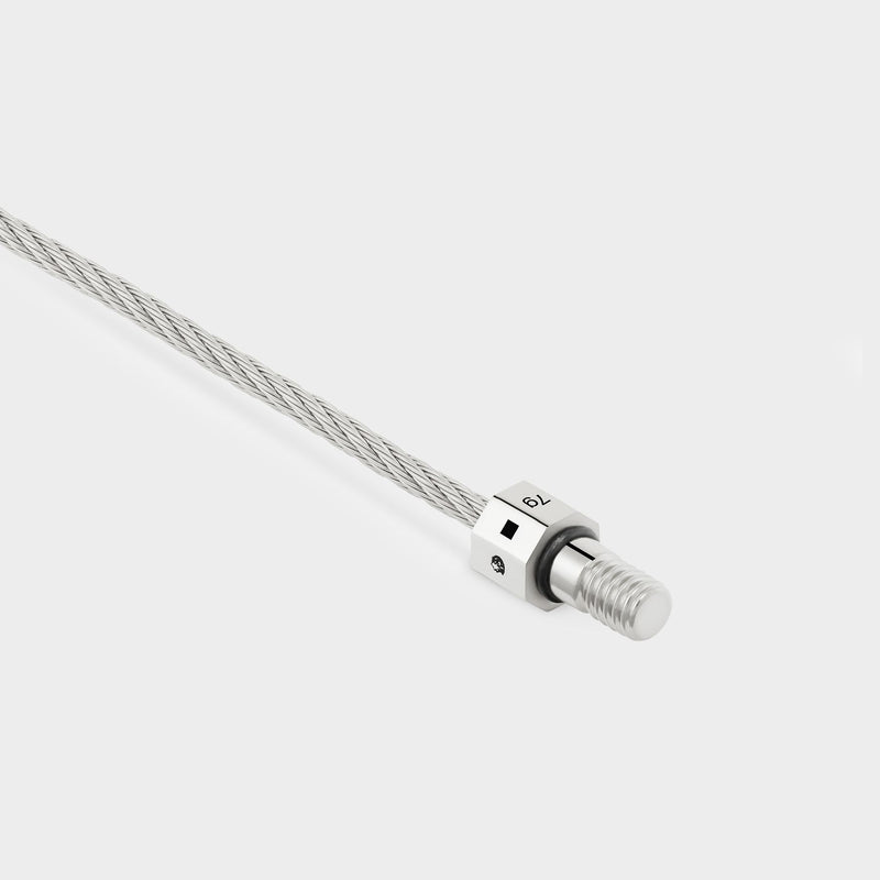 7G Cable Octagon  Bracelet - Le Gramme - Silver