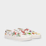 Oly All Over Sneakers in Printed Cotton