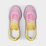 Loop Degrade Sneakers in Pink Recycled Polyester