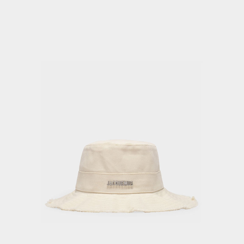 Artichaut Bucket Hat - Jacquemus - Cotton - Off White