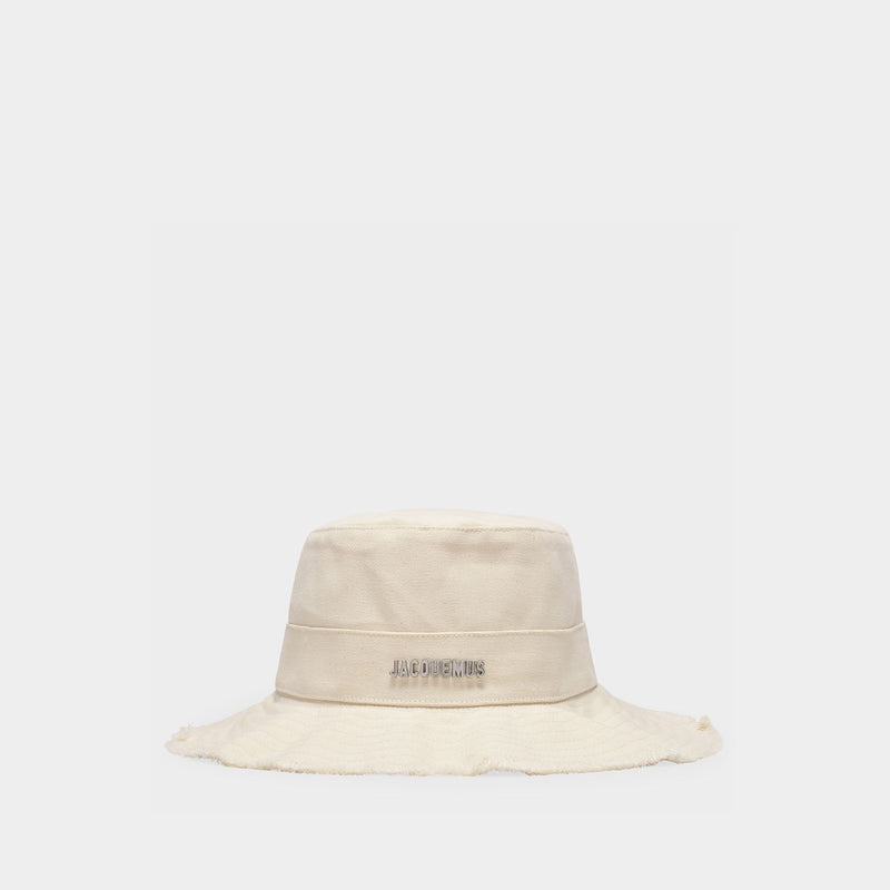 Artichaut Bucket Hat   Jacquemus   Off White   Cotton