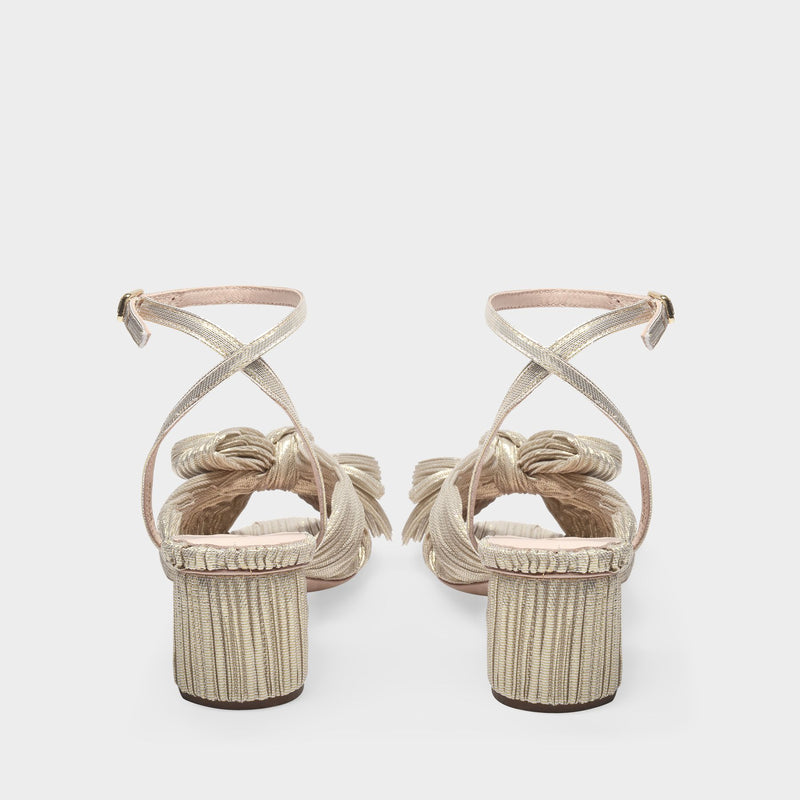 Dahlia Sandals - Loeffler Randall - Gold- Leather