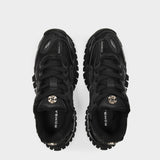 Fuji Runner Sneakers in Black