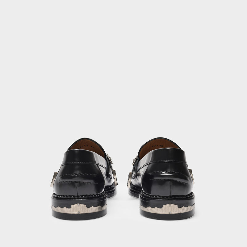 Aj826 Loafers - Toga Virilis - Black - Polido