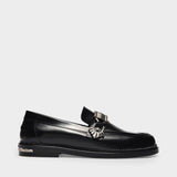 Loafers in Black Leather