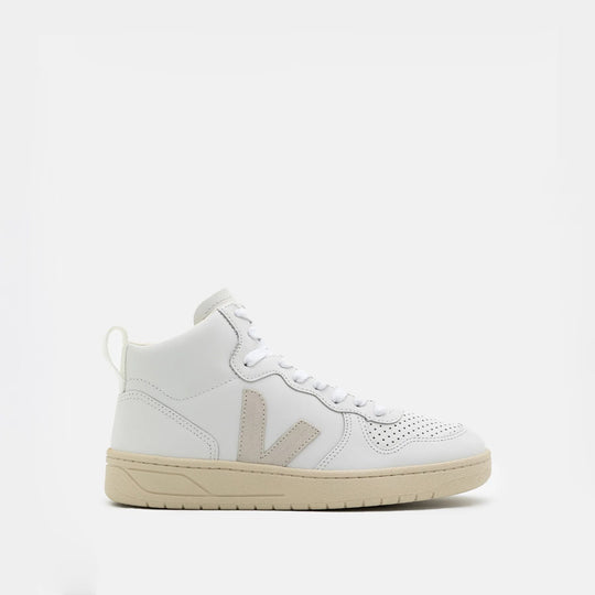 V-15 Sneakers - Veja - White/Beige - Leather