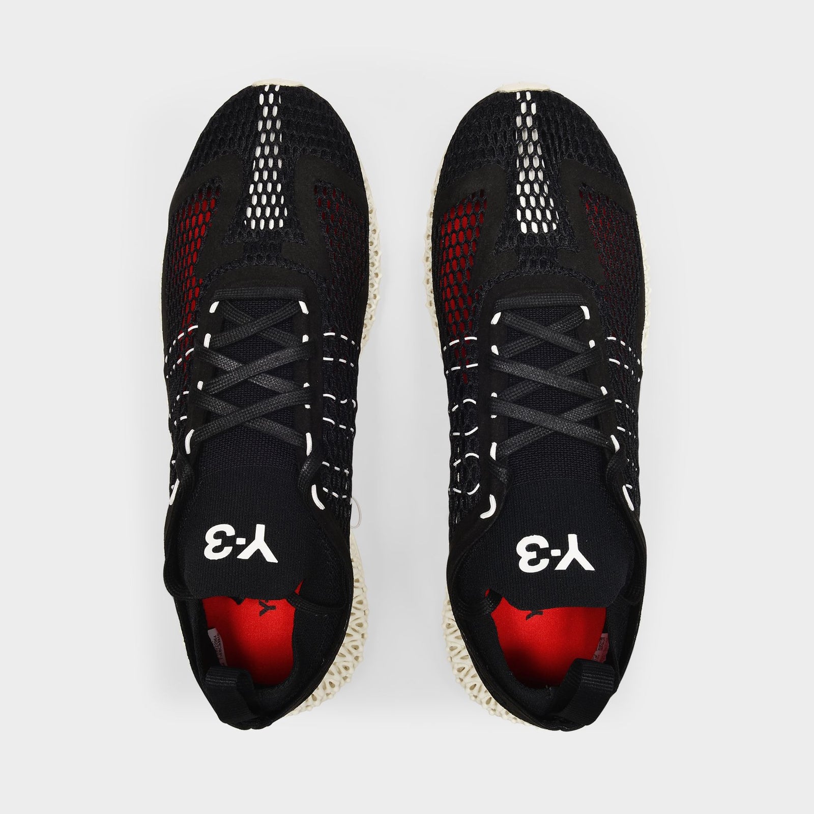 Y 3 Runner 4D Halo Black Sneakers
