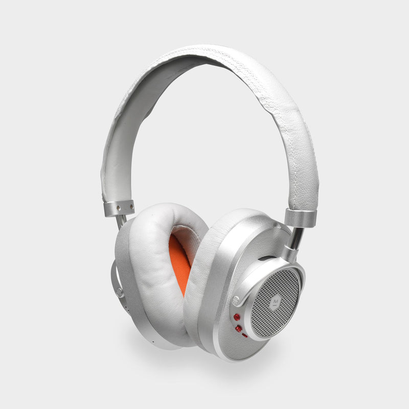 MW65 Active-Noise-Cancelling Wireless Over-Ear Headphone in Grey and Silver