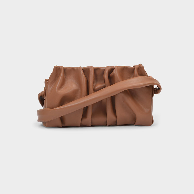 Vague Handbag - Elleme - Brown - Leather