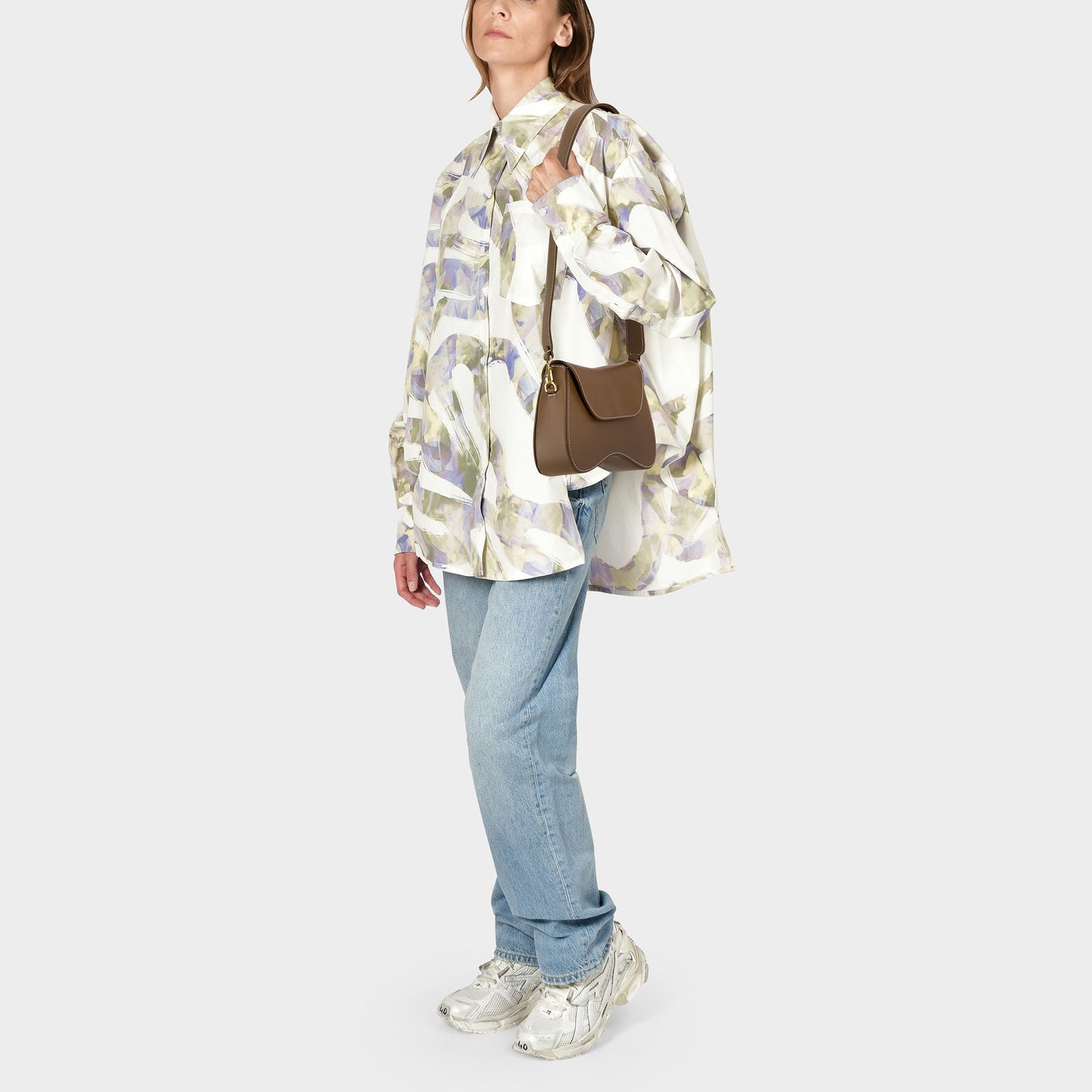 ショルダーバッグ・ポシェット Space Hobo Bag - Elleme - Grey/Blue - Leather Space Hobo Bag - Elleme - Grey/Blue - Leather