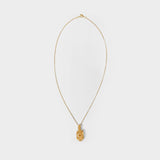 The Fragmented Amulet Necklace in Gold