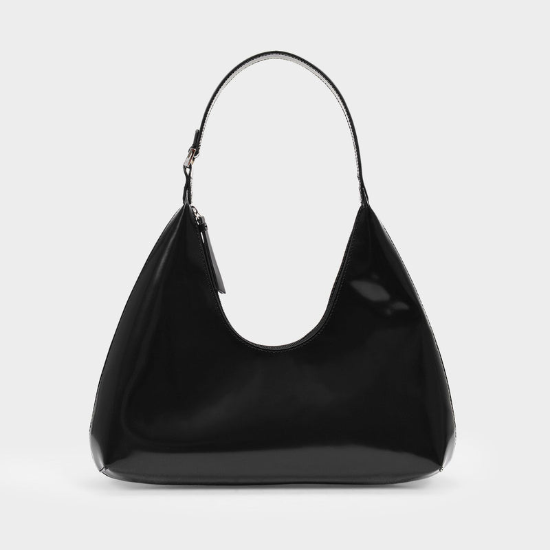 Amber leather shoulder bag, BY FAR