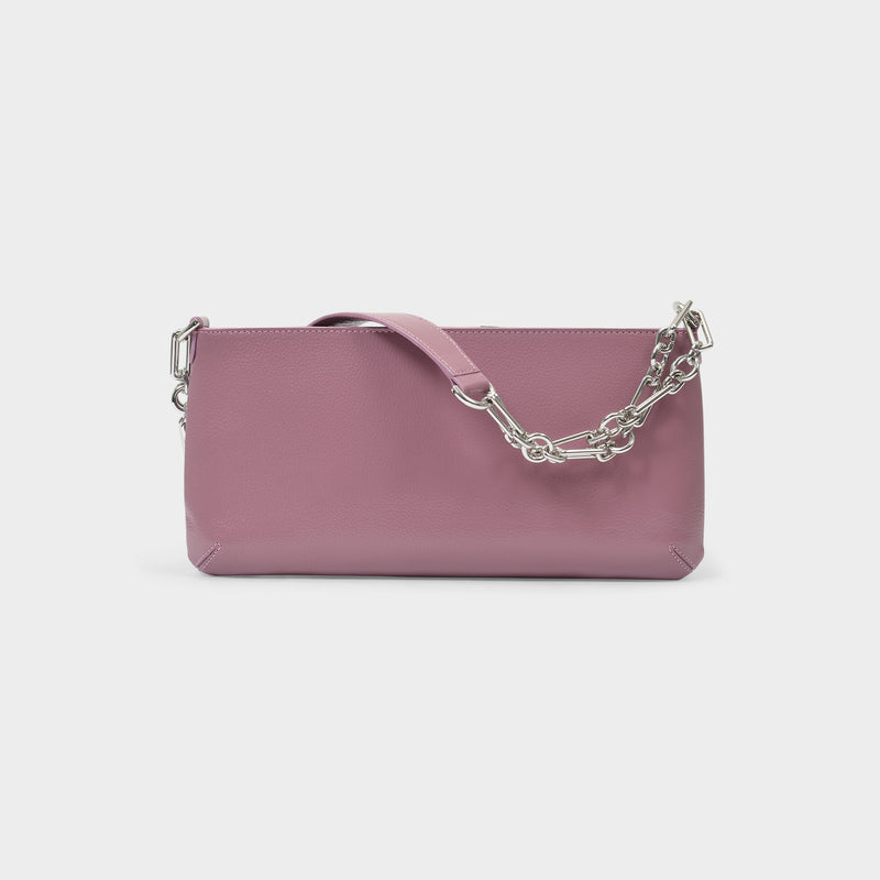 Holly Bag in Purple Glossy Leather