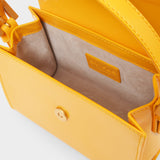 Fran Bag in Orange Glossy Leather