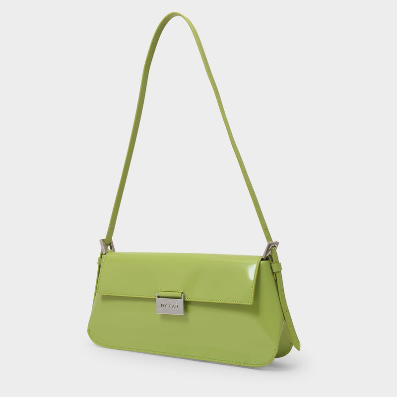 Matilda Bag in Green Glossy Leather