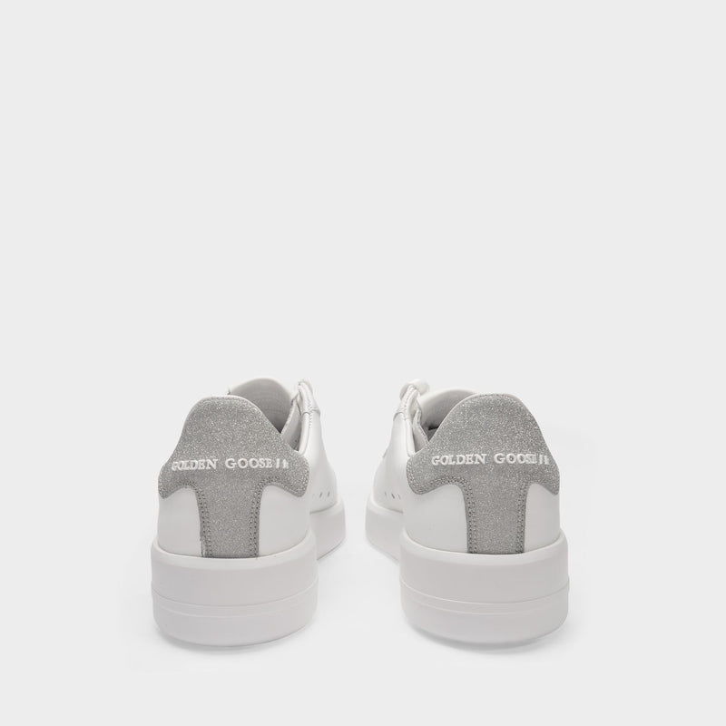 Pure Star Sneakers - Golden Goose - White/Grey - Leather