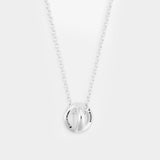 1G Pendant Chain Entrelacs Necklace - Le Gramme - Silver