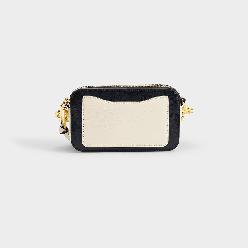 Snapshot leather crossbody bag Marc Jacobs Black in Leather - 34201908