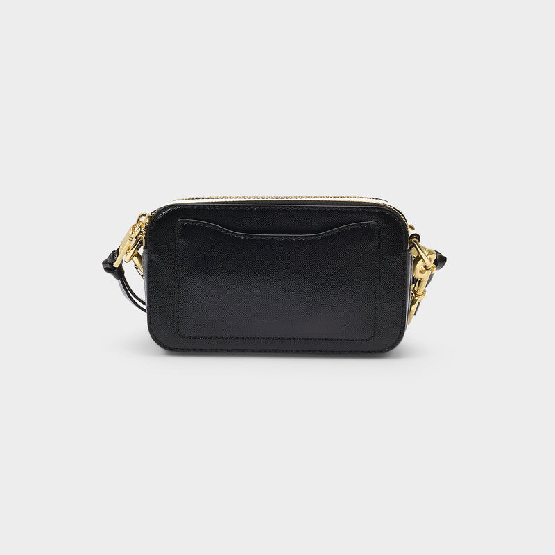 Marc Jacobs Black Gold Star Gilded Snapshot Bag