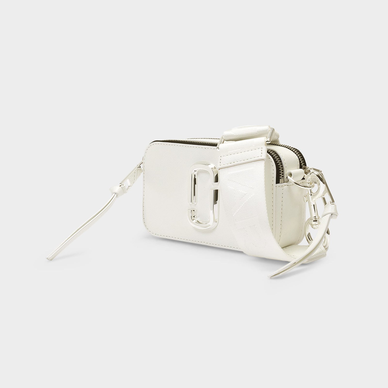 The Snapshot Crossbody Marc Jacobs White Leather