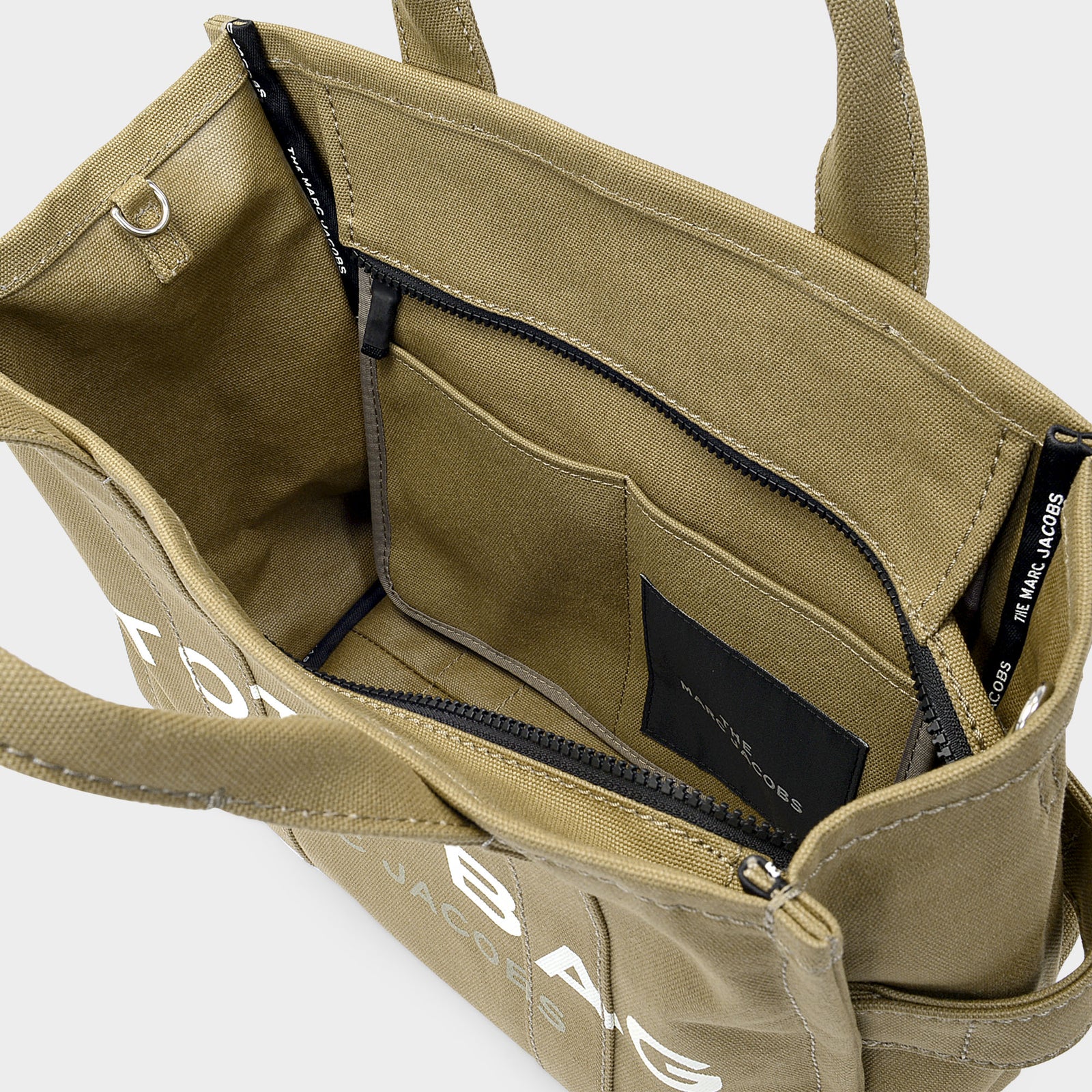 トートバッグ Marc Jacobs Medium Slate Green Canvas Tote Bag Marc Jacobs The Canvas Medium Tote Bag in Slate Green | REVOLVE