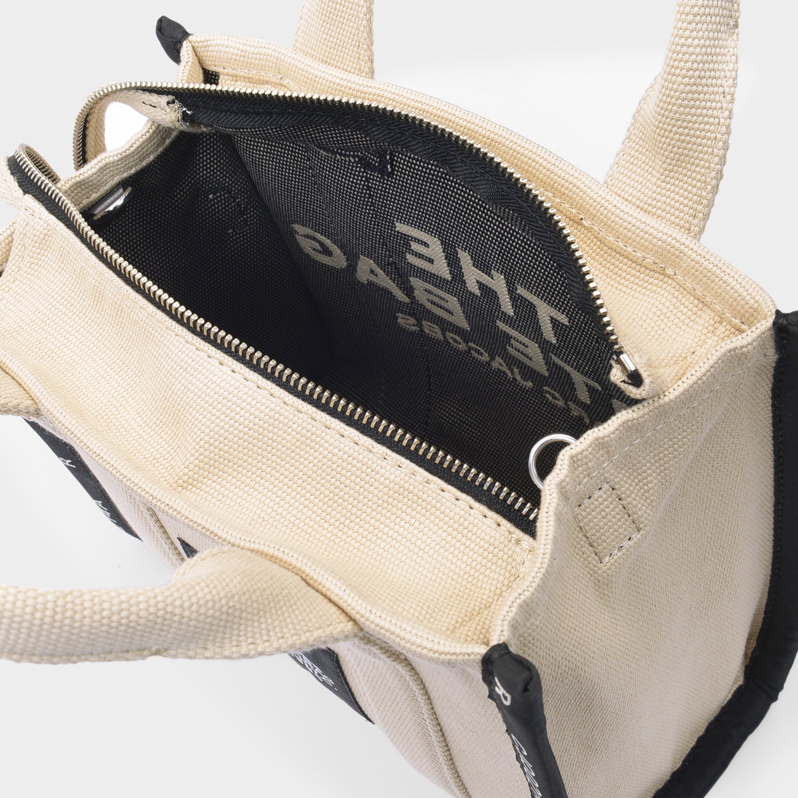 The Small Tote Bag Jacquard - Marc Jacobs - Warm Sand - Cotton