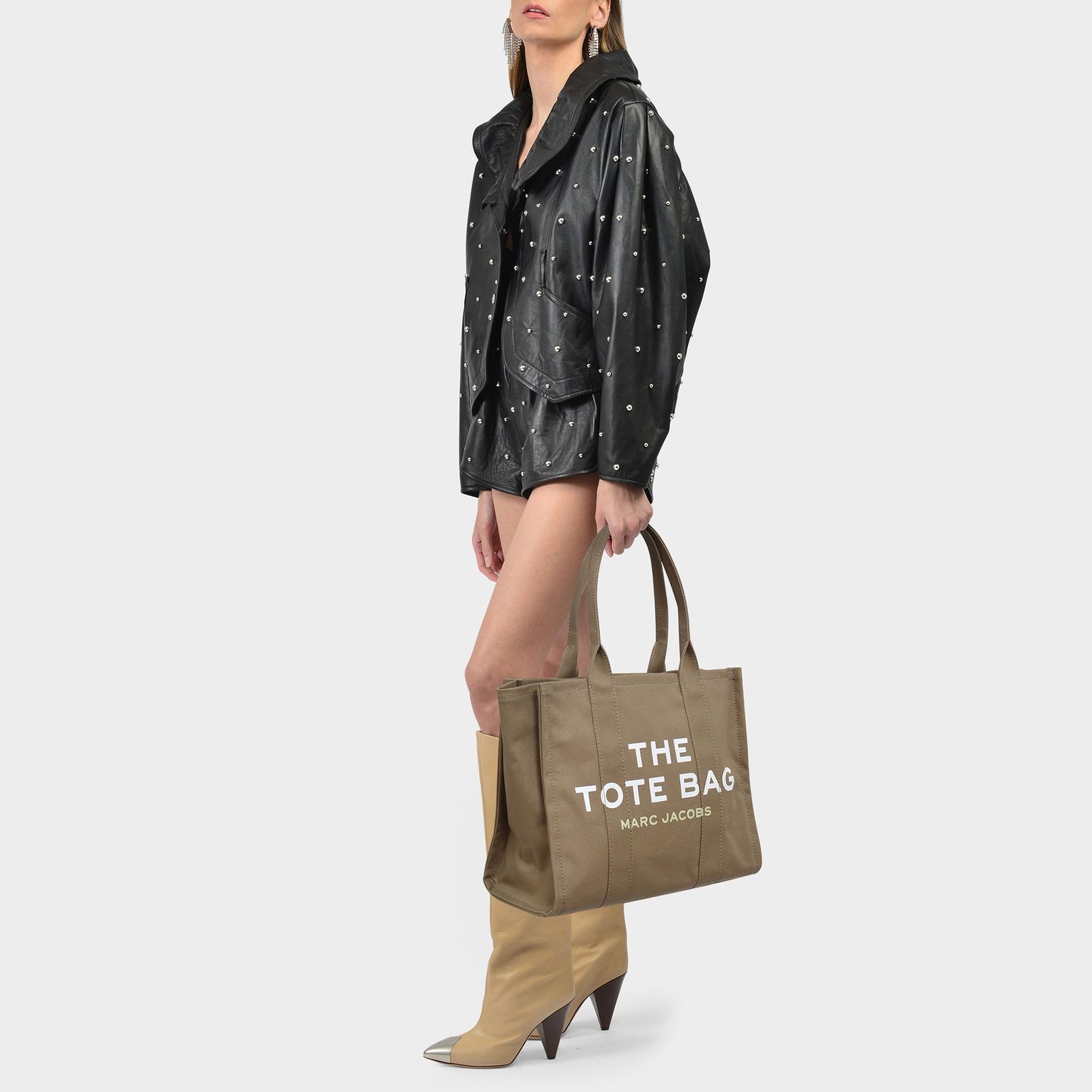 MARC JACOBS】GREEN LARGE TOTE BAG 2833P