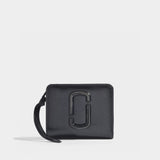 Marc Jacobs Black Mini Snapshot Compact Wallet