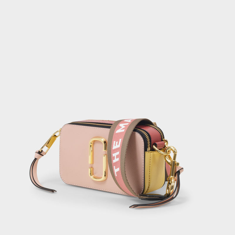 Marc Jacobs The Snapshot Wolf Grey Multi Crossbody Bag - Ferraris