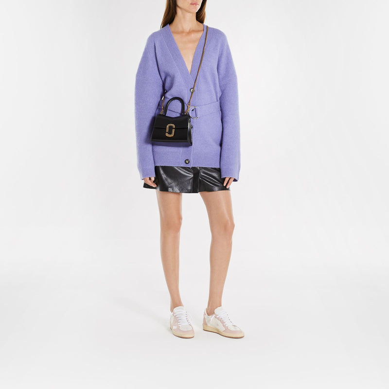 The Mini Top Handle Bag - Marc Jacobs - Leather - Black