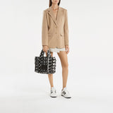 The Medium Tote  - Marc Jacobs - Synthetic - Black/Ivory