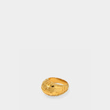 Geena Ring in Gold Brass