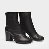 Ankle Boots Tabi H80 in Black Soft Vintage Leather