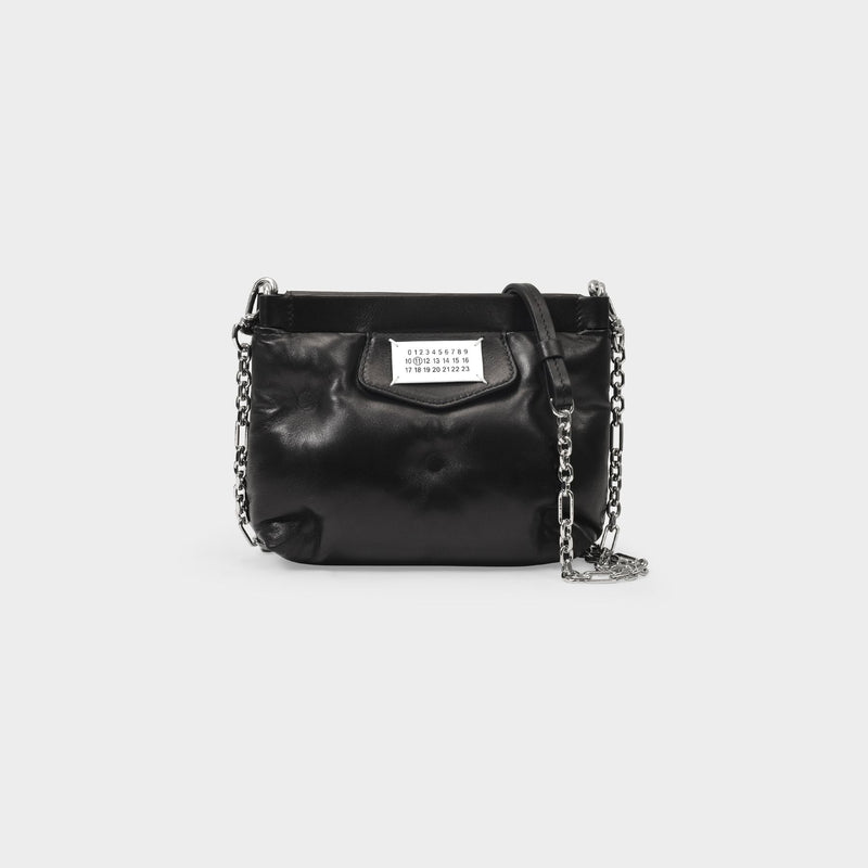 Glam Slam Red Carpet Mini Bag - Maison Margiela - Black - Leather