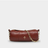 Cylinder Hobo Bag - Manu Atelier - Redbole - Leather