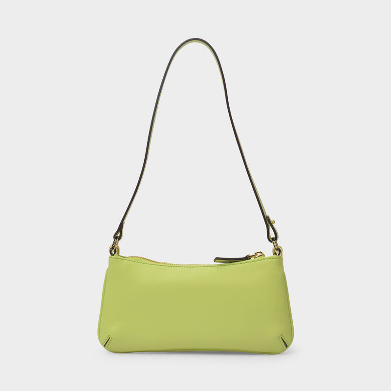 BY FAR Rachel Shoulder Bag in Green