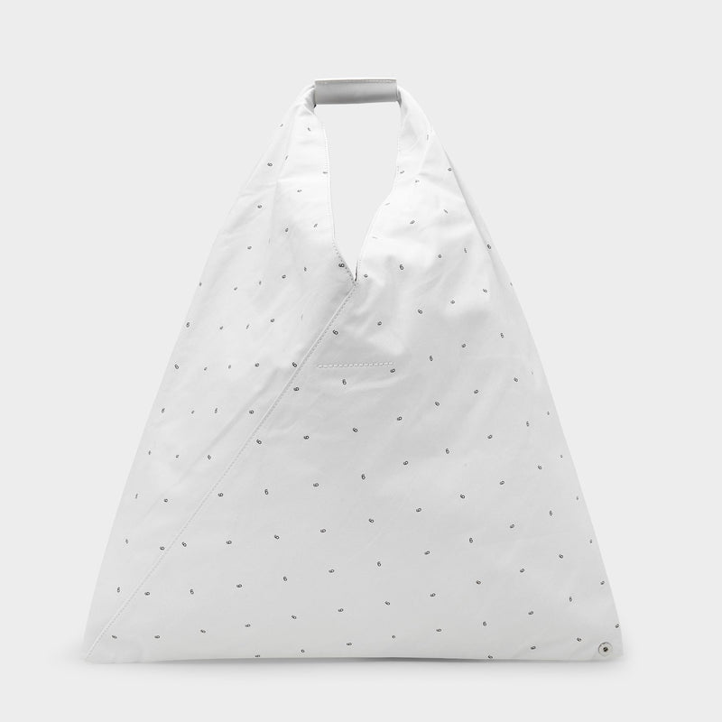 Classic Japanese Bag in White Canvas