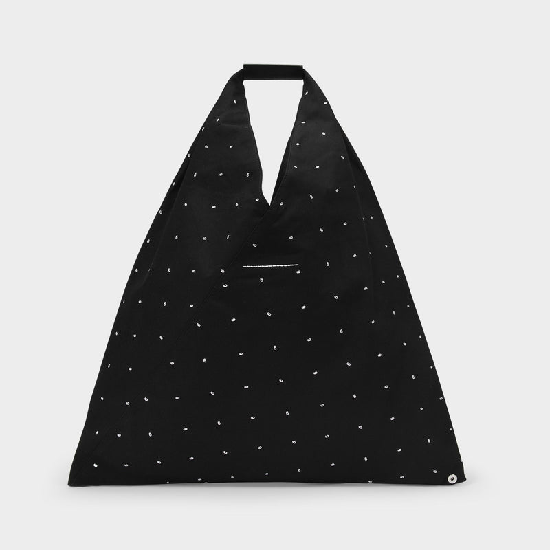 Classic Japanese Bag in Black Canvas