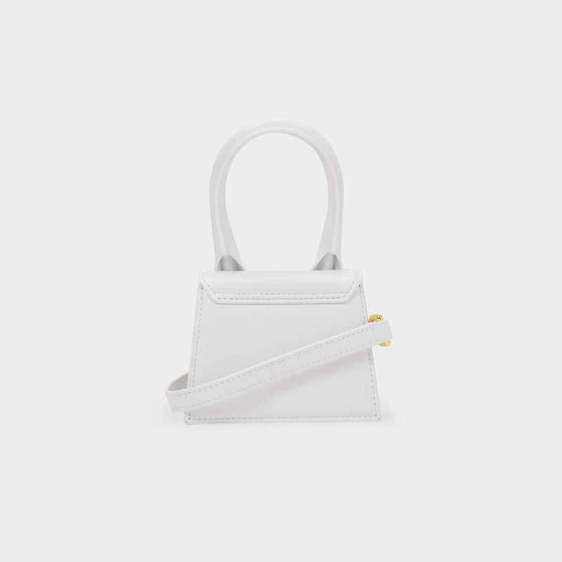 Le Chiquito Crossbody Jacquemus White Leather