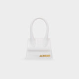 Le Chiquito Crossbody - Jacquemus - White - Leather