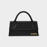 Le Chiquito Long Bag - Jacquemus -  Black - Leather